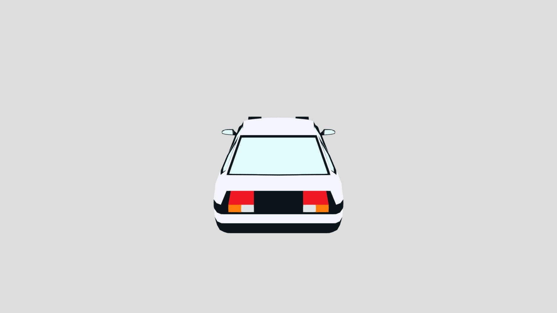 INITIAl D ae86 lowpoly