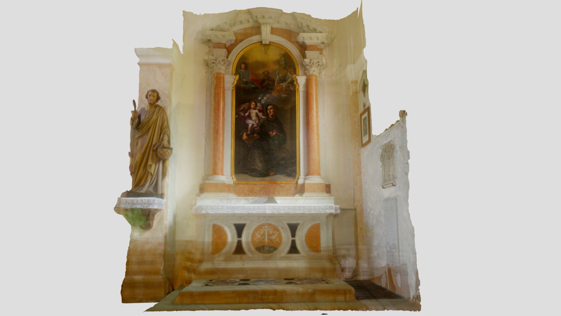 Sant'Antonio — Sketchfab embed 3D viewer