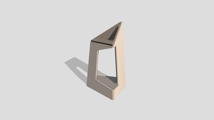 Ngala Notice Board 3D Model