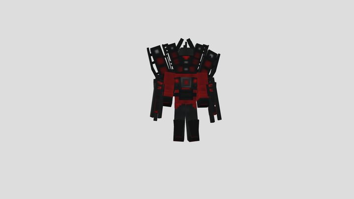 Titan Speaker Man Upgrader 3D Model