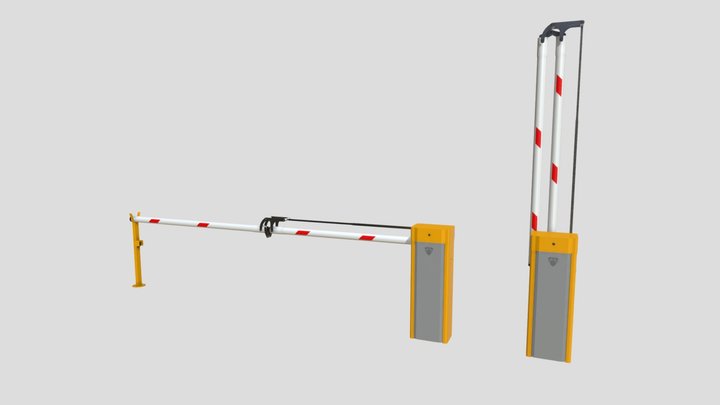 180° Folding Arm Barrier – ARM-216TK – Gratis 3D-model STL