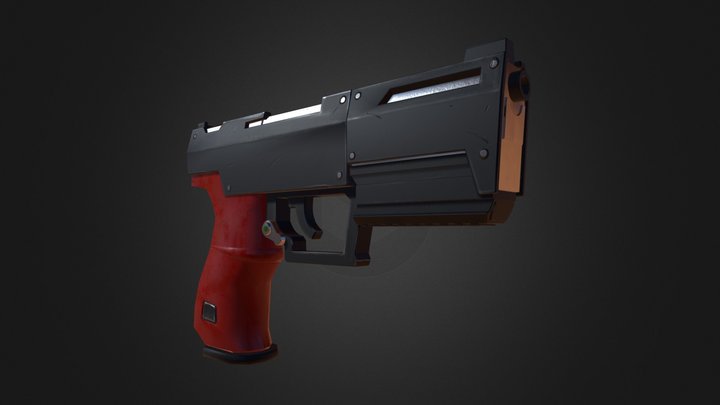 Hand_Gun 3D Model