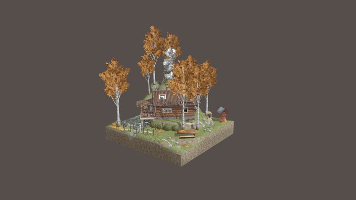 WIP diorama 3D Model