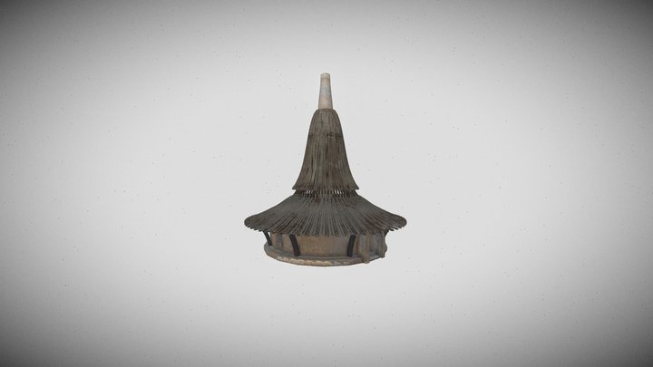 Desert Village Building 3D Model