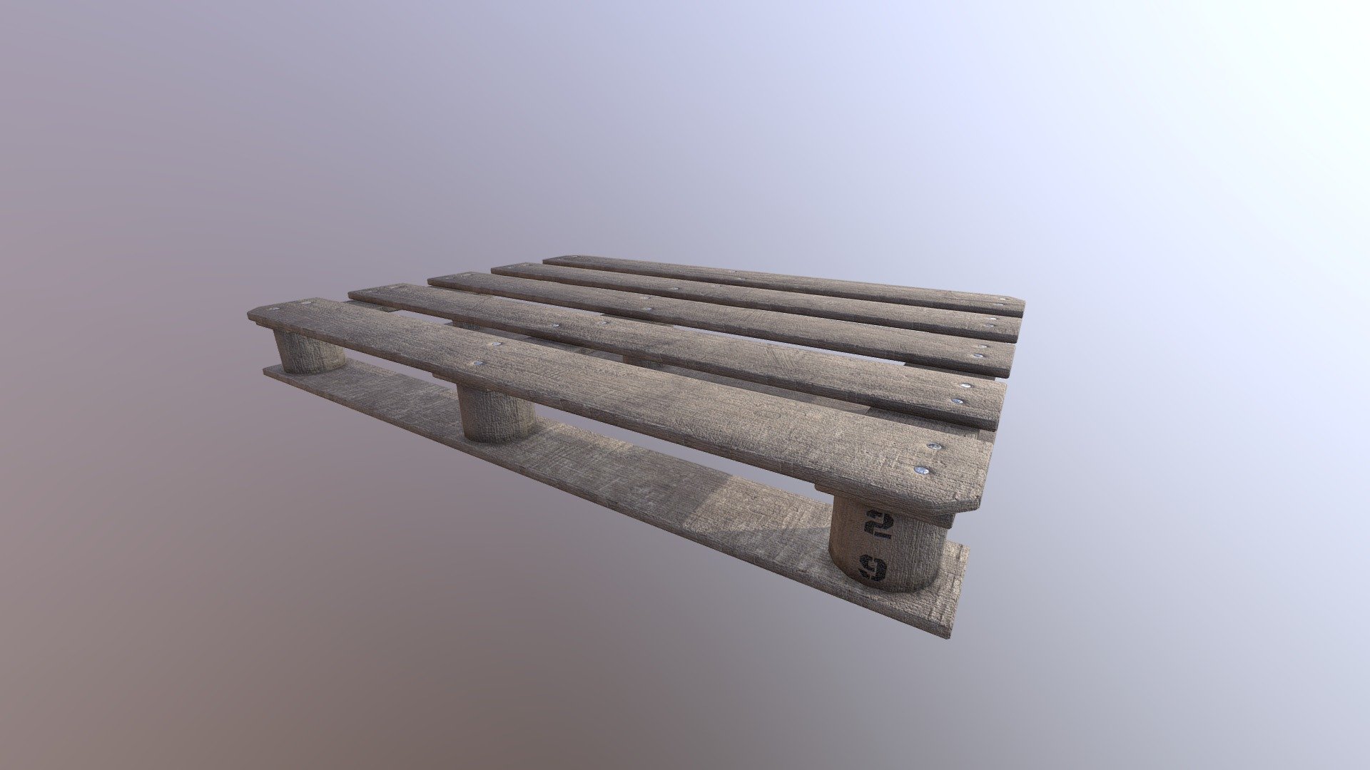 Wood Palette, [Game Ready]. 🪓 - 3D model by TotoByDev ...