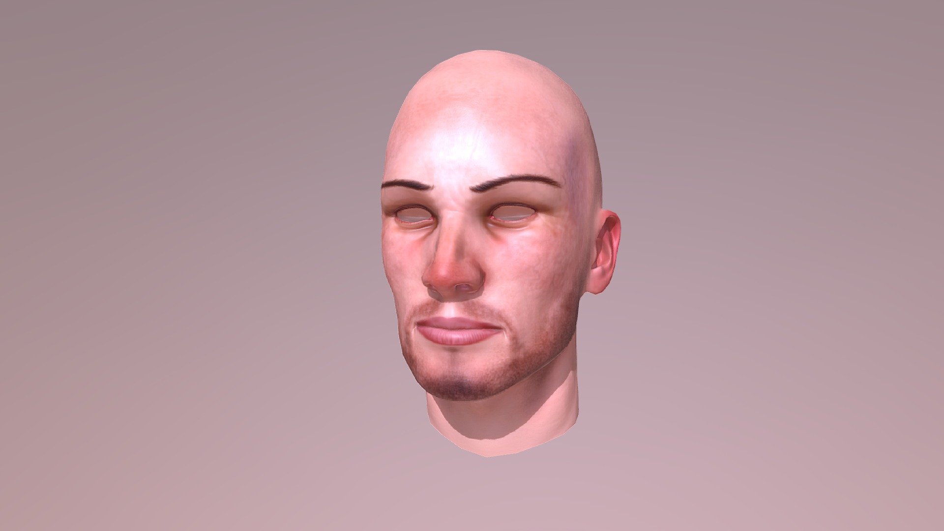 Male Head Low