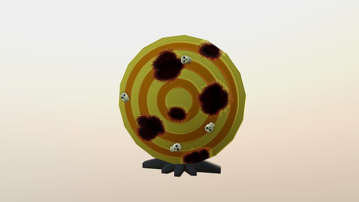 Danger Wheel 3D Model