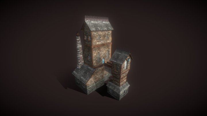 Casa Medieval 3D Model