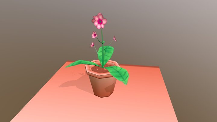 Potted Plant - Daily 3D 3D Model