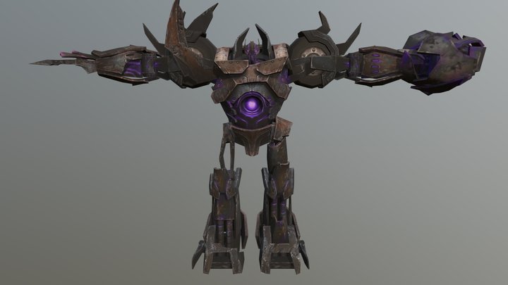 Transformers Universe: Terrorcon Brute 3D Model