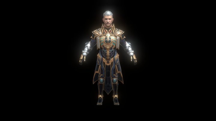 PUBG Unhinged Mortician Set Model 3D Model