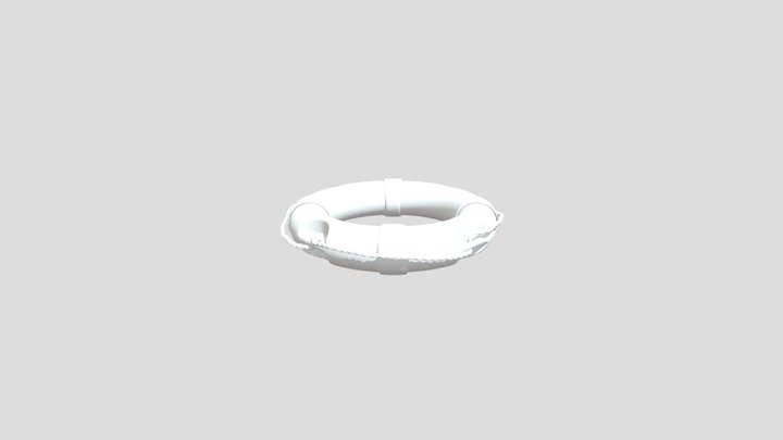 lifebelt free 3D Model