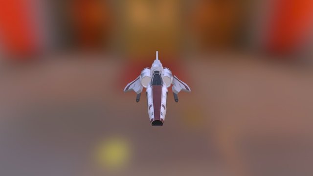 SpaceShip 3D Model