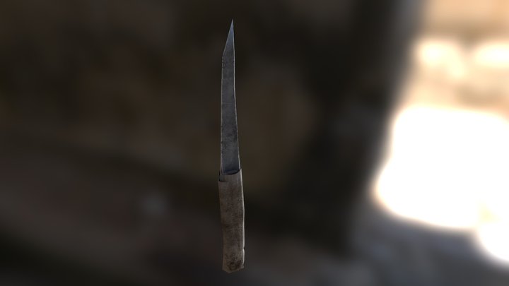Makeshift Knife 3D Model
