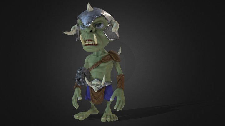 Leozin, The Orc 3D Model