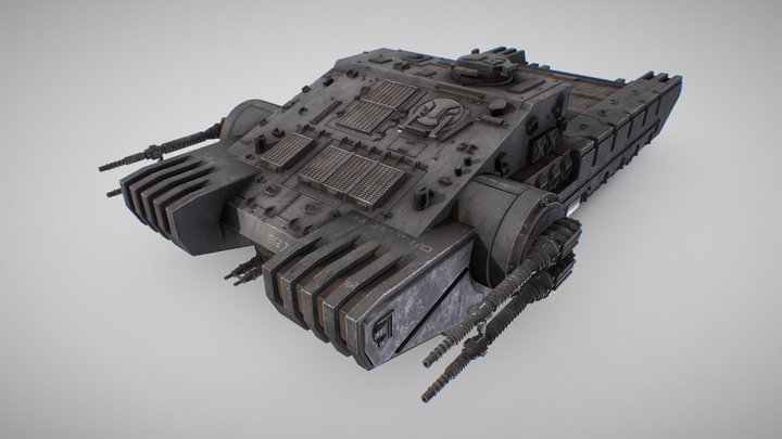 TX-225 GAVw "Occupier" Star Wars 3D Model