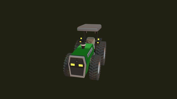 Tractor 3D Model