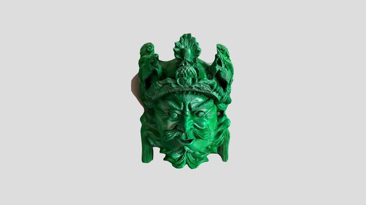 Green Mask 3D Model
