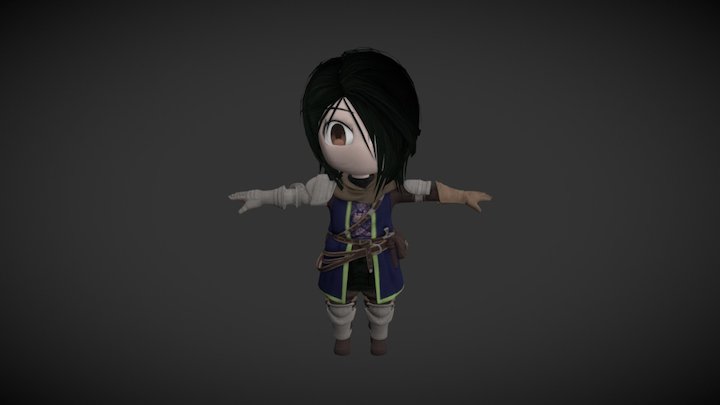 Froid, the chosen undead [WIP] 3D Model