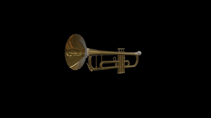 Trumpet 3D Model