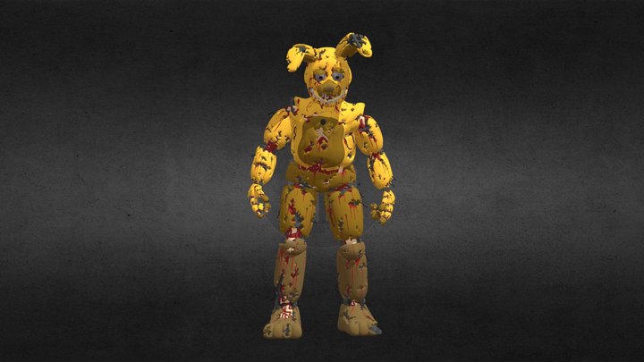 Springtrap_stylized 3D Model