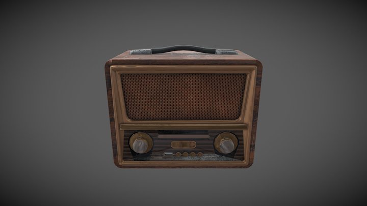 SM_ Radio 3D Model