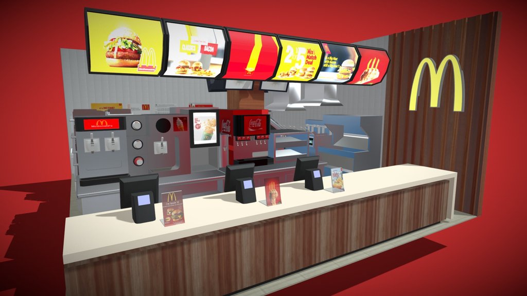 Fsatfood Store Mcdonlad's KFC