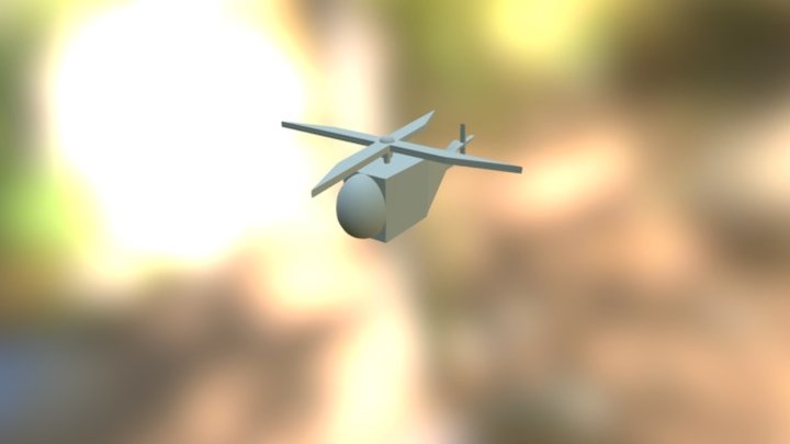 Helicopter 3D Model