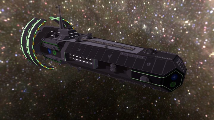Morgenstern-class (Cold Frontier) 3D Model