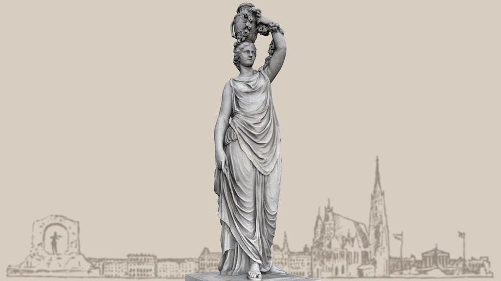 Nymphe der Flora