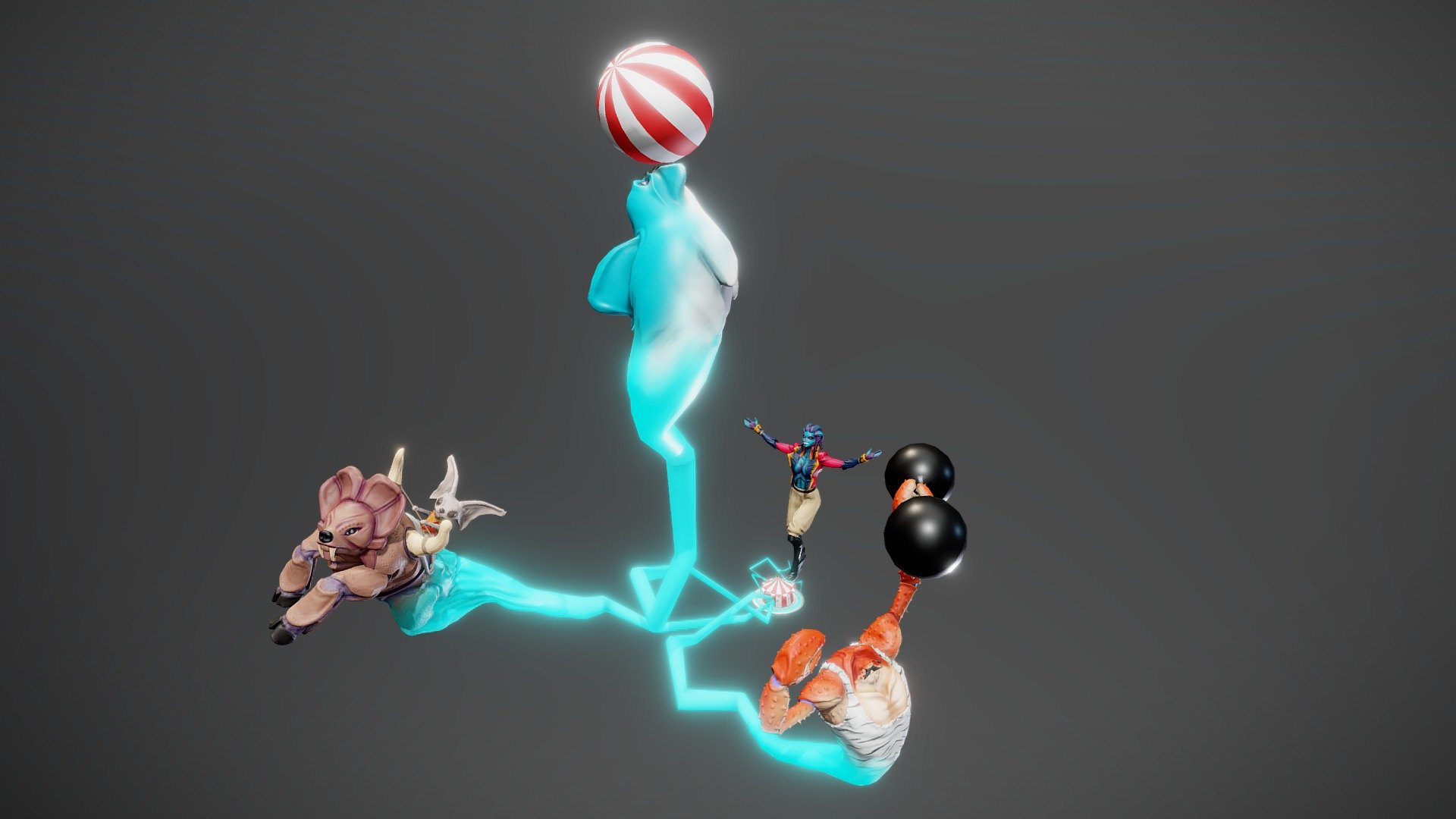 Portable circus