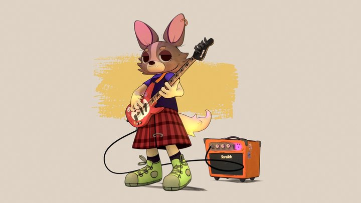 Kiri 🐾 3D Model