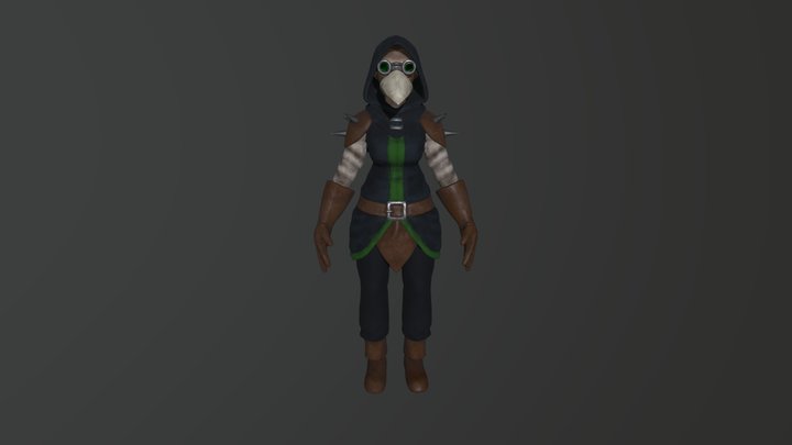 331Character_Lehman_Jae 3D Model