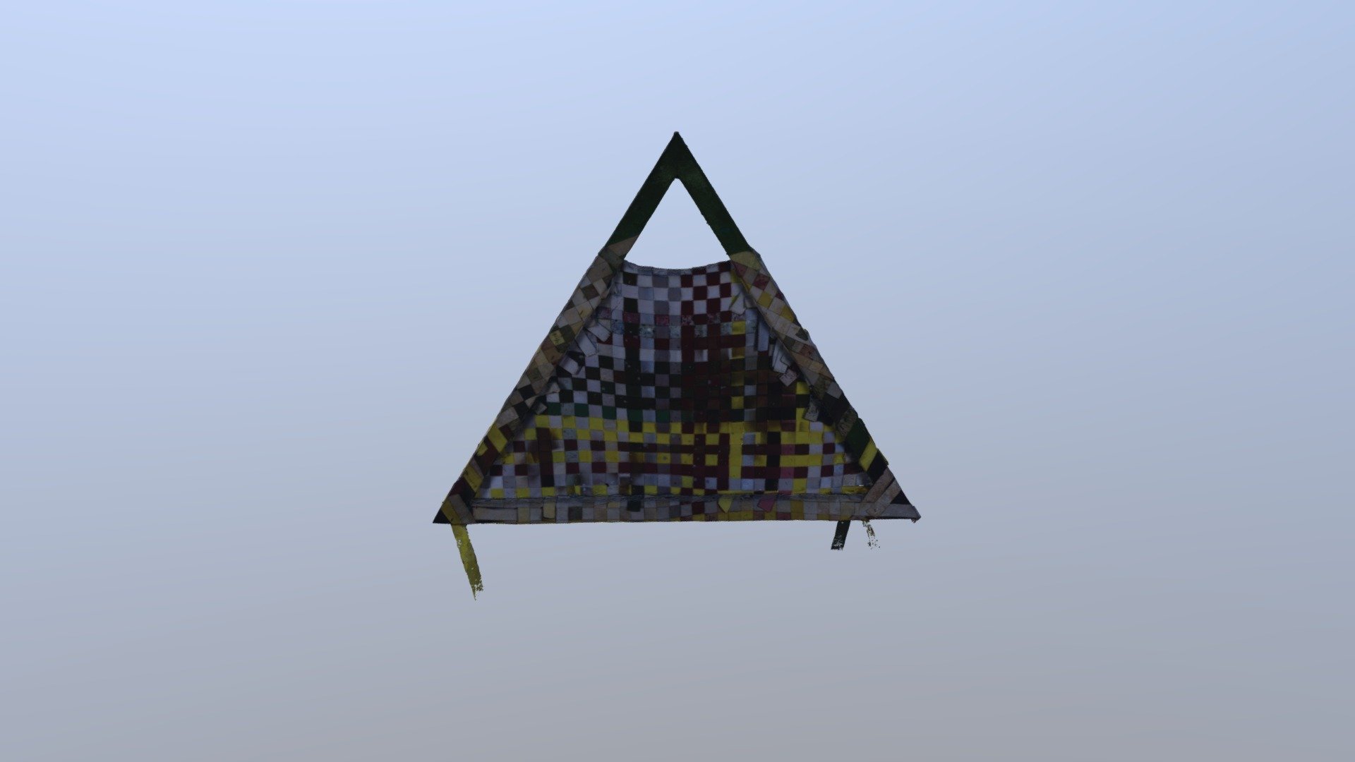 Triangle - V. Isnard. Après restauration