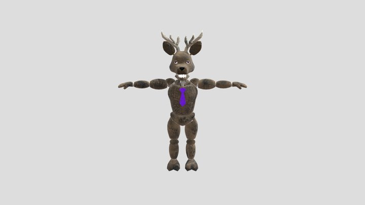 FNAF_Deer 3D Model