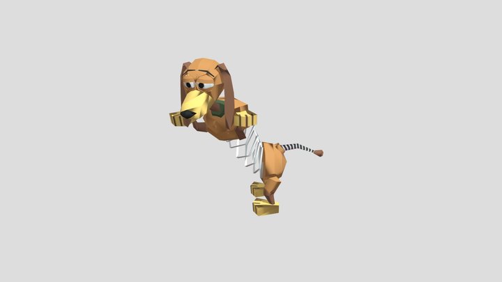 Slinky Dog 3D Model