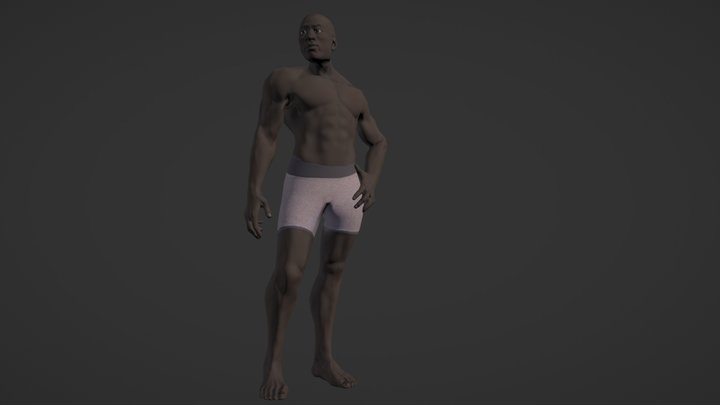 Anderson character 3D Model