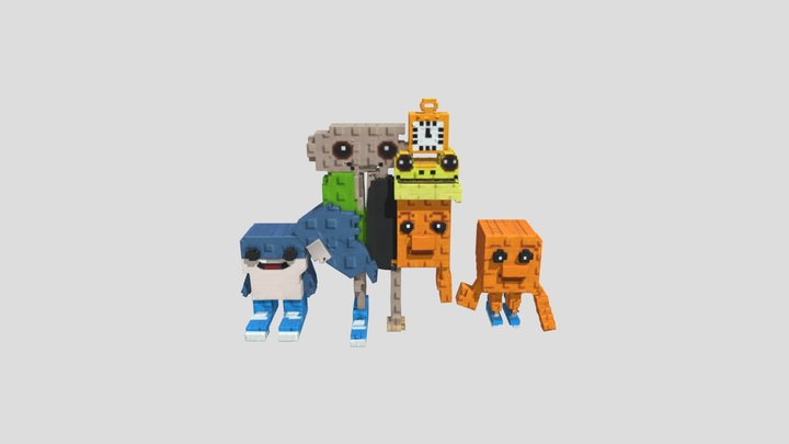 las cobinacionas 3D Model