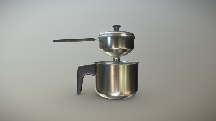 Cuscuzeira 3D Model