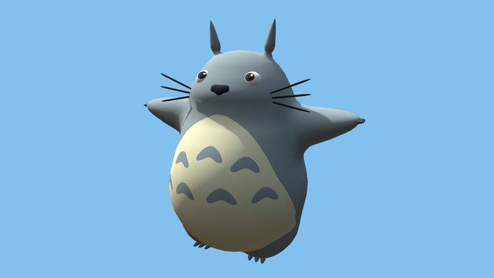 Totoro 3D Model