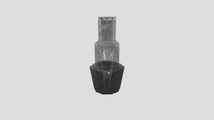 Dirty vial cap 3D Model