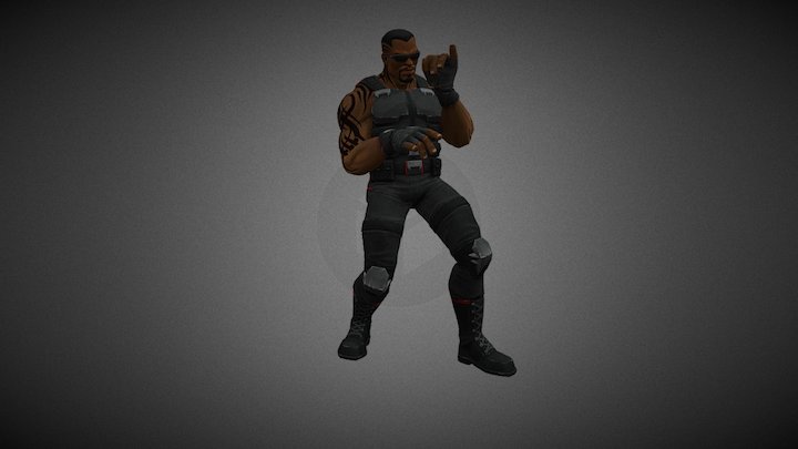 Blade Rapping 3D Model