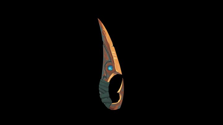 Fisherman's Dagger 3D Model