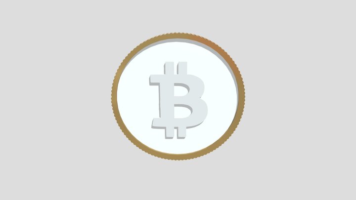 Bitcoin 3D Model