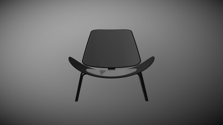 Shell Chair 3D Model