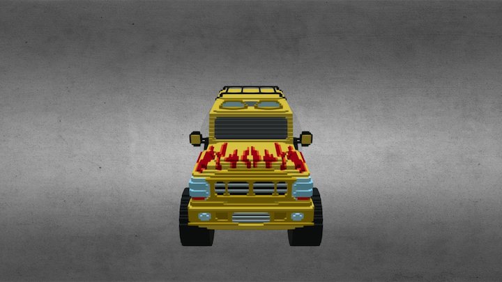 Monster Truck 05 3D Model