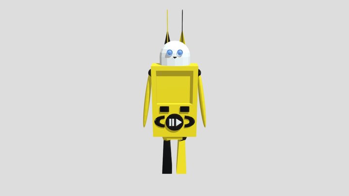 Kitty Player 3D Model