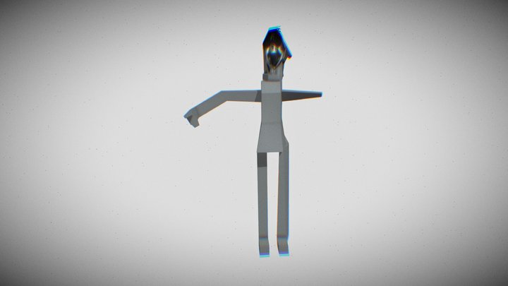 Strangulyer The slender boy (Ghost) 3D Model