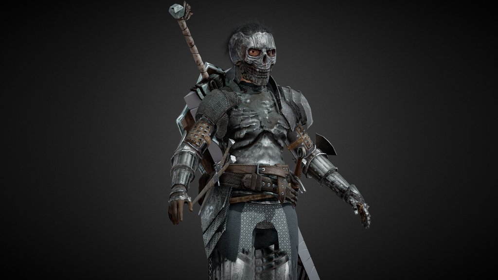 Cursed Knight - UE5 Character (Game Ready)