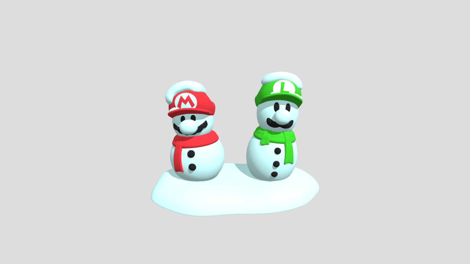 Mario Y Luigi - 3D model by yiyun_mod [f20538e] - Sketchfab